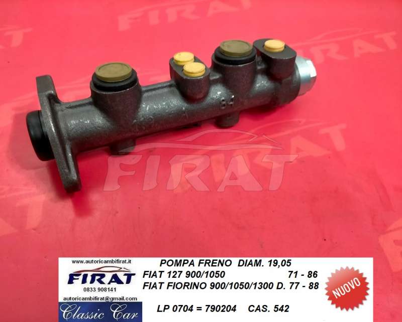 POMPA FRENO FIAT 127 1050 - FIORINO (0704)
